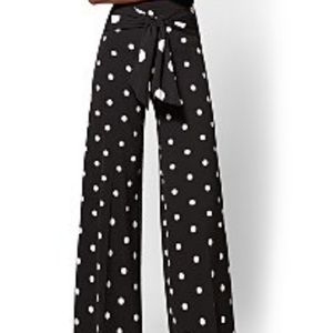 Polka Dot Palazzo Pants